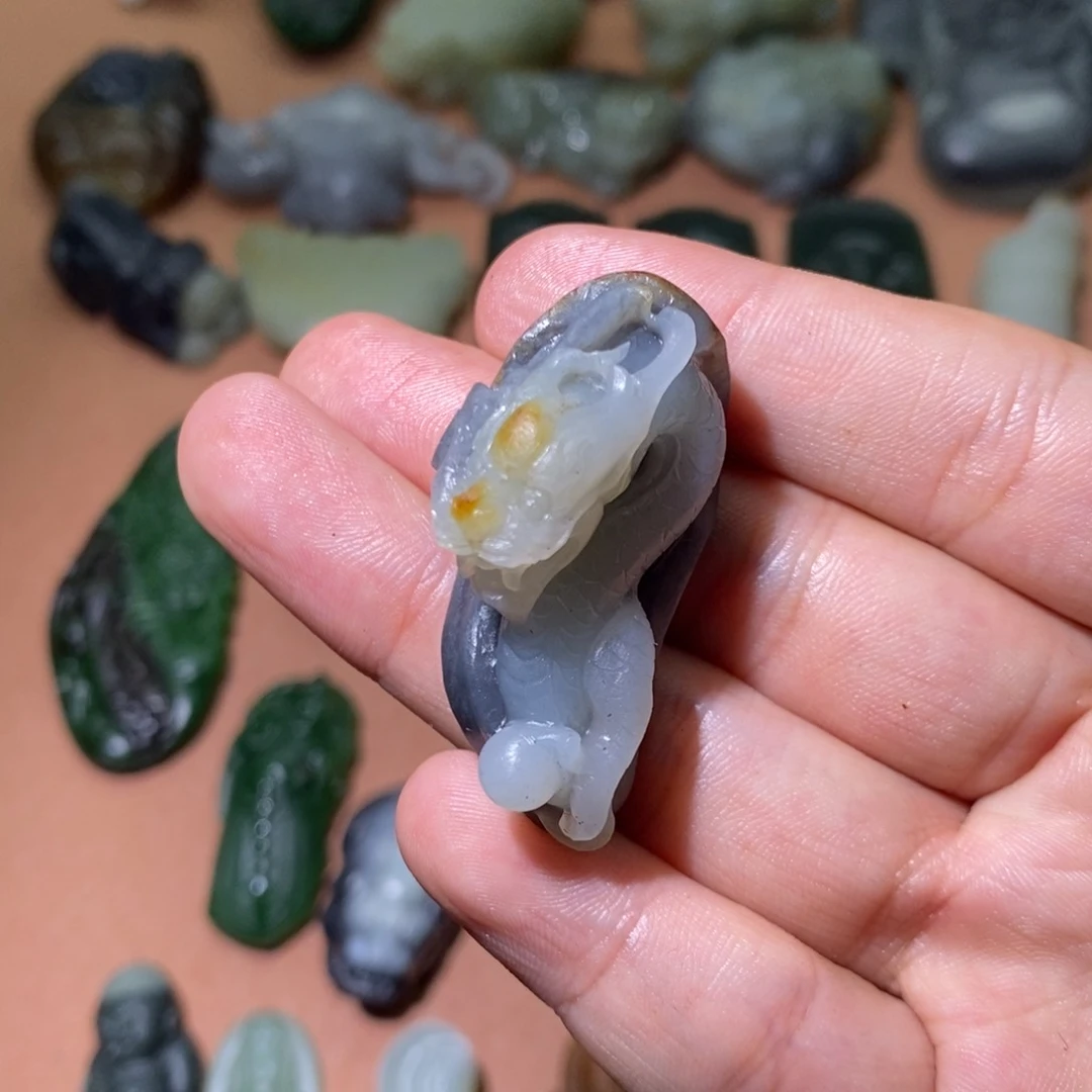 未镶嵌和田玉挂件好****友