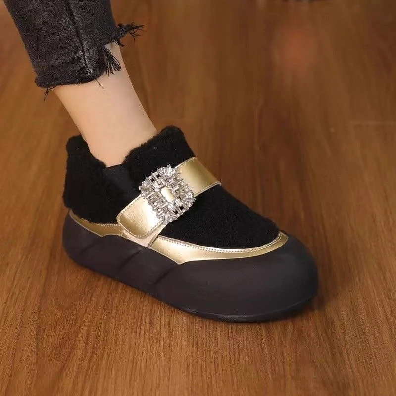 断码雪地靴女冬季加绒时尚百搭女鞋子C6