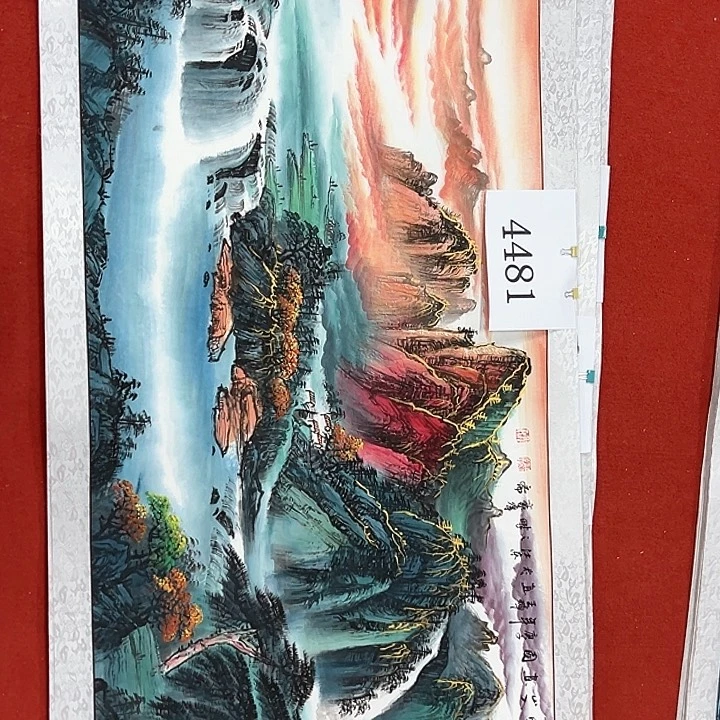 国画新年愿望希望所有人身体健康