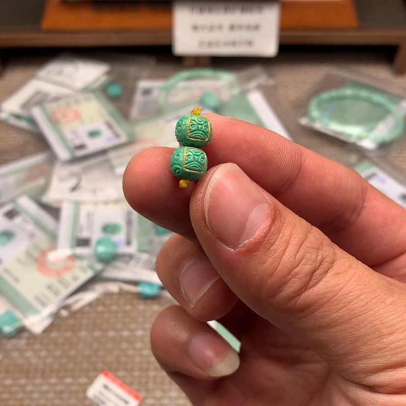 【闪购商品】未镶嵌绿松石颈饰35