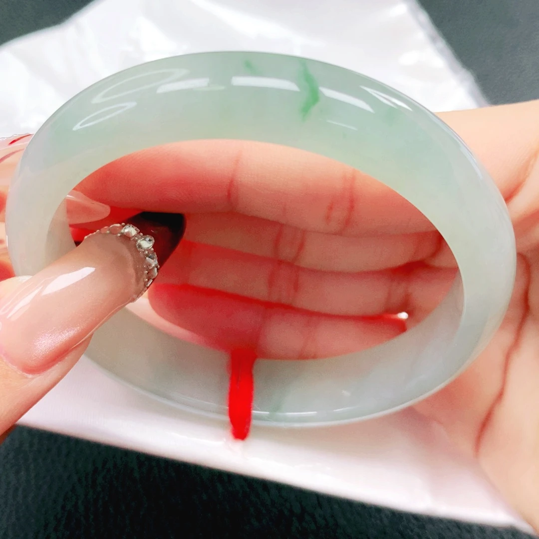 翡翠未镶嵌手镯58