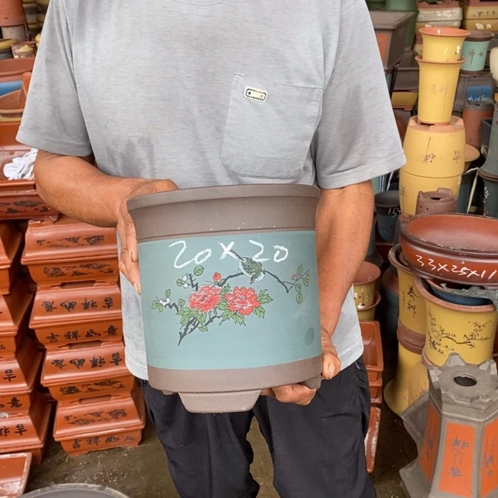 紫砂花盆紫砂工艺厂