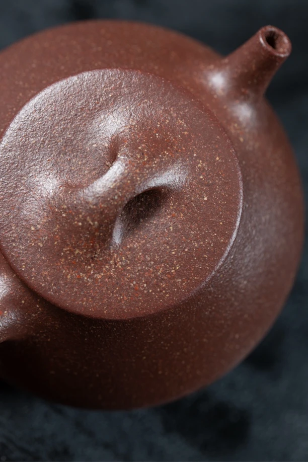 三更有梦 | 尧日辰光紫砂壶 | 小满瓢 桃花泥 120cc