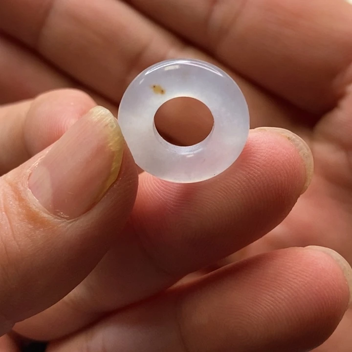 翡翠散珠翡翠跑环卡7.5