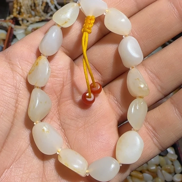 和田玉颈饰未镶嵌25克