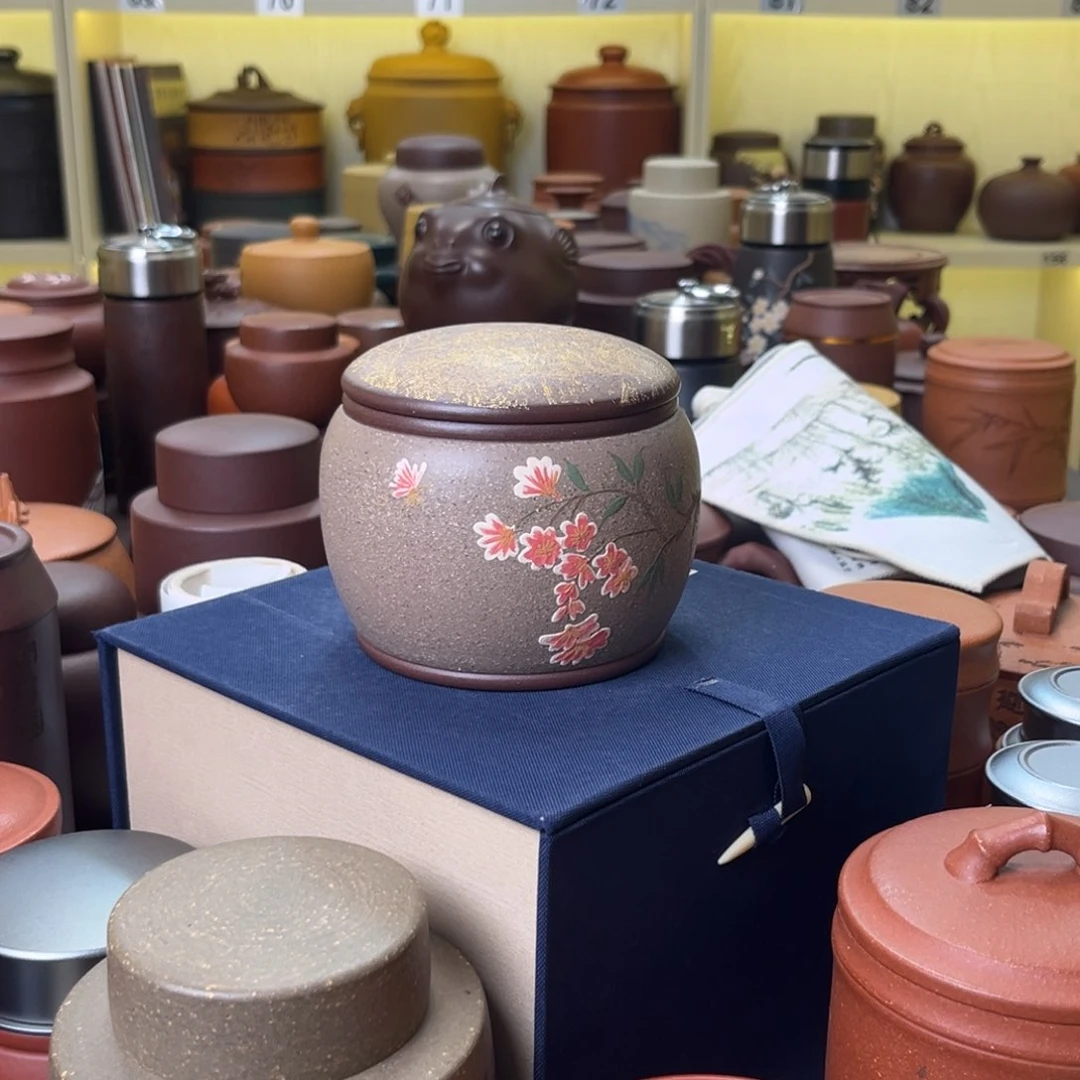 紫砂茶叶罐茶叶罐