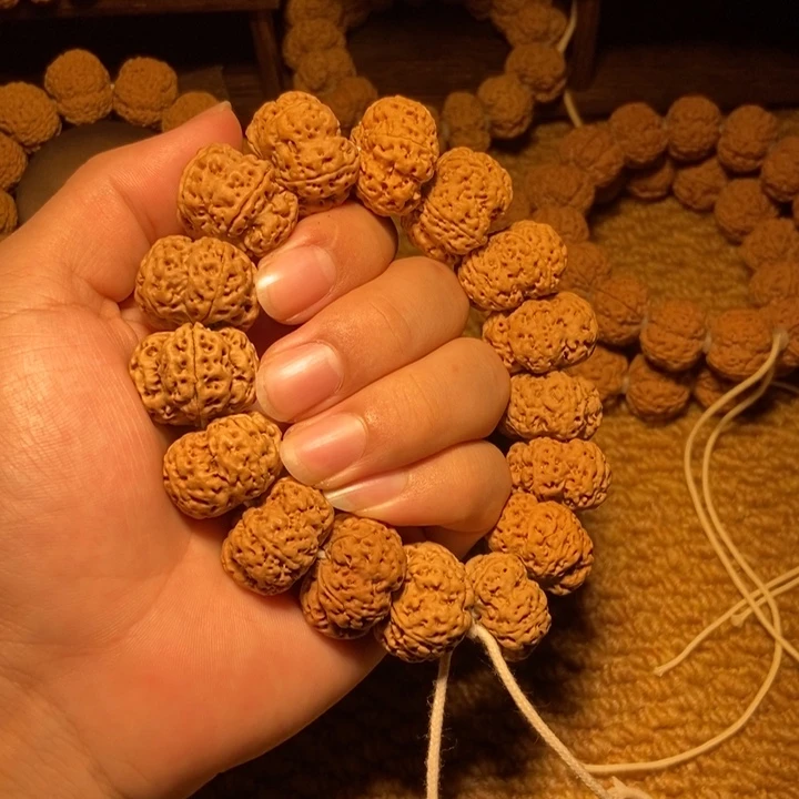 张***林金刚菩提手串五瓣夹板