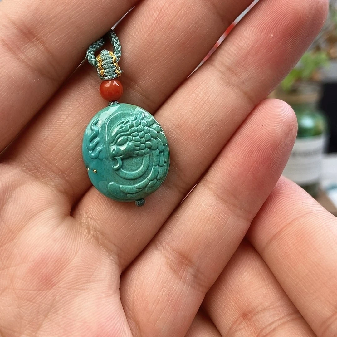 未镶嵌绿松石珠宝奇石