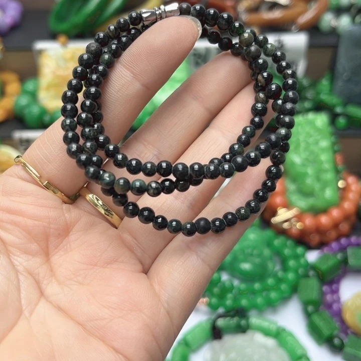 翡翠未镶嵌颈饰项链20