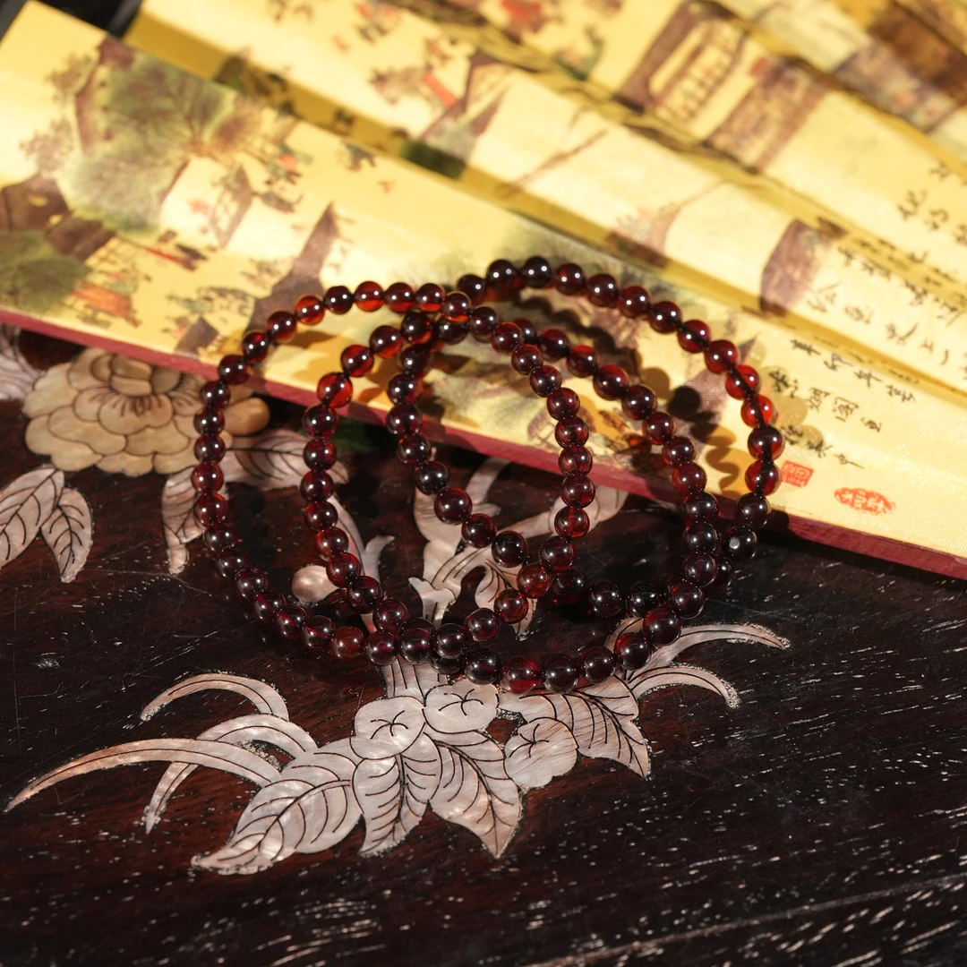 11.30香港王老板-琥珀单圈手串a2100