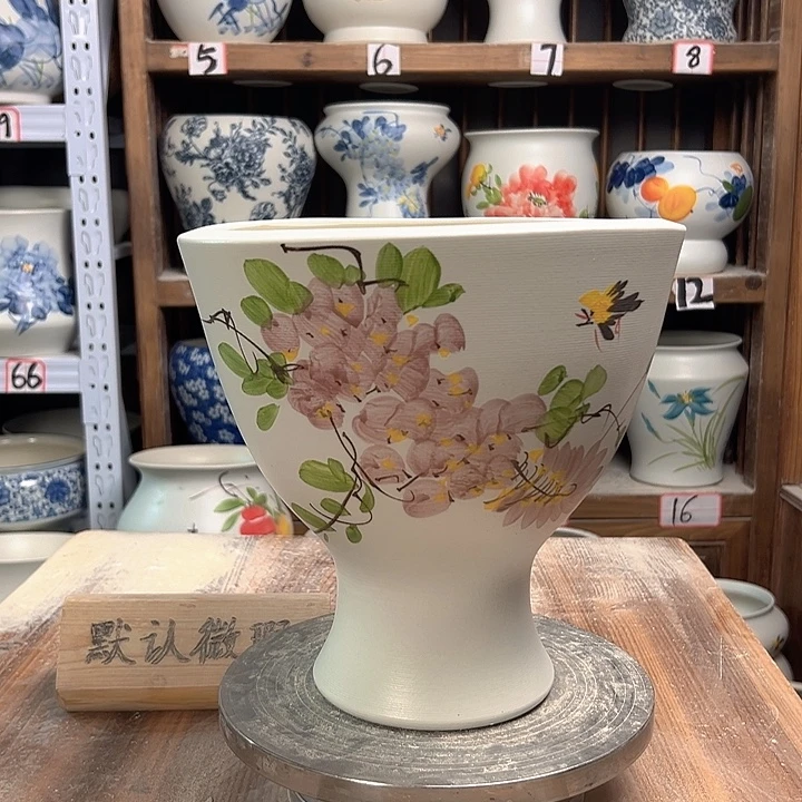 陶奖杯紫藤新款陶瓷陶瓷