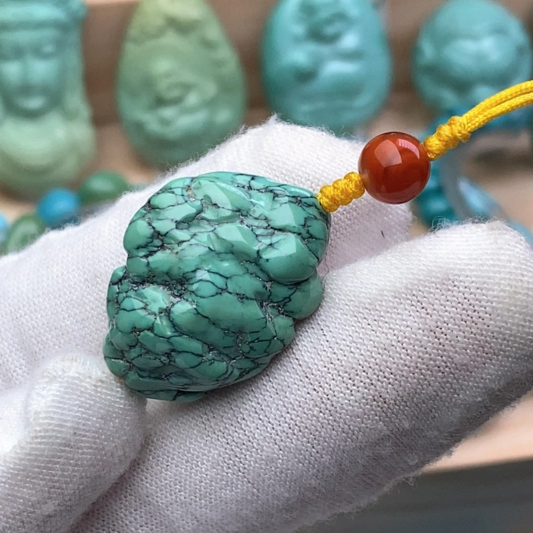 未镶嵌绿松石珠宝奇石