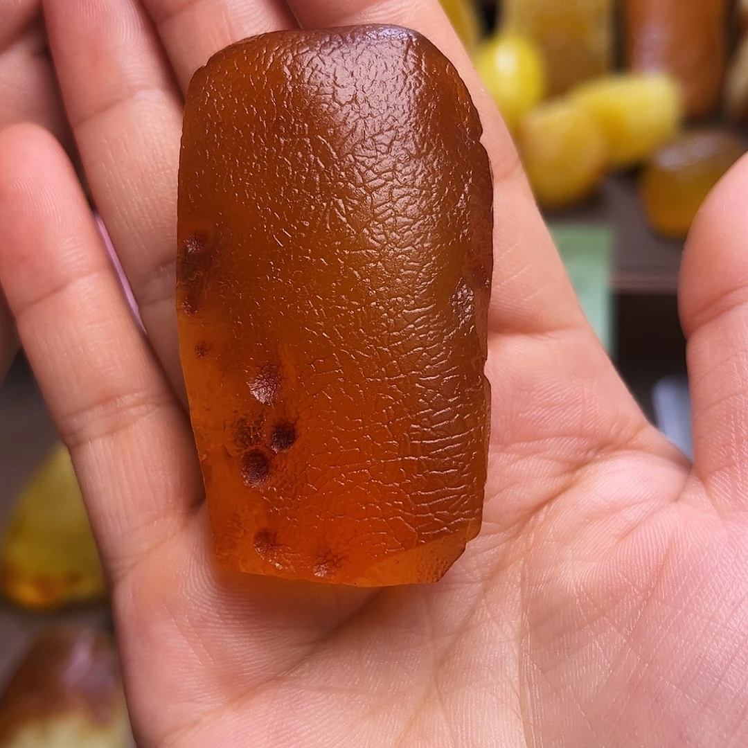 定制琥珀未镶嵌琥珀蜜蜡原石定制