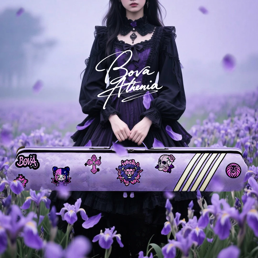 伯威雅典娜系列大容量7孔大头杆包台球杆外包手提包便携肩背哥特