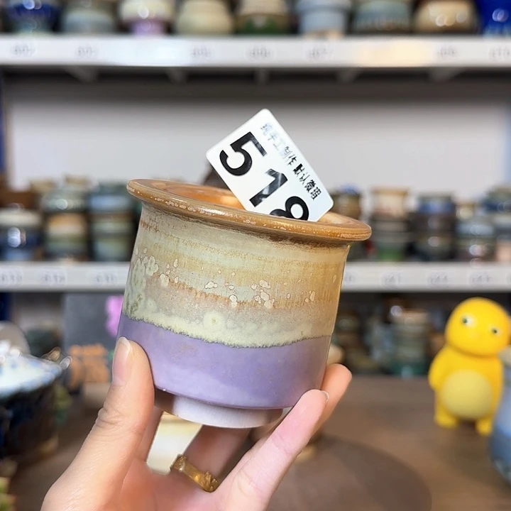 长***?景德镇手工陶瓷盆 口