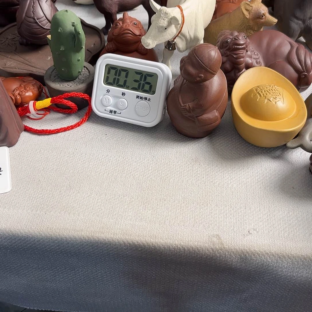 紫砂茶宠大***沙紫砂瑕疵