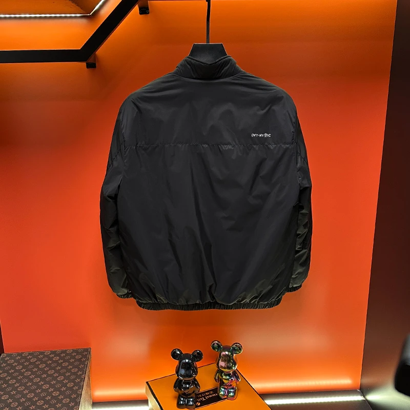 2025年大朵白鸭绒羽绒服男士冬季潮牌保暖外套