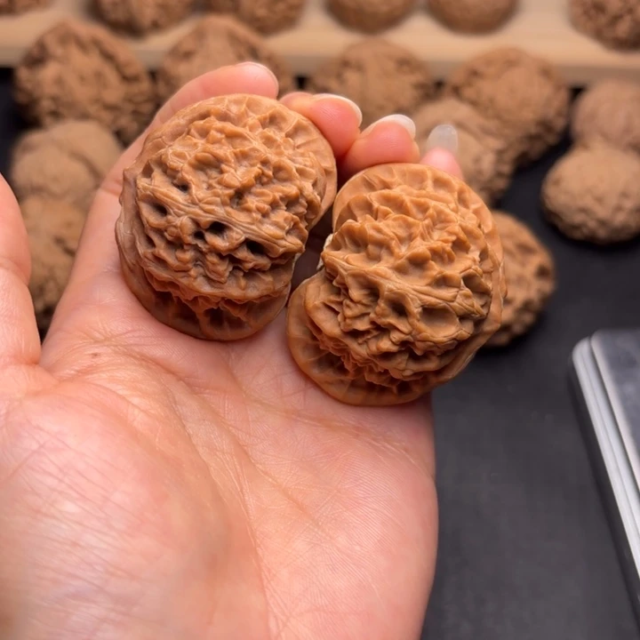 文玩核桃把件43宫灯