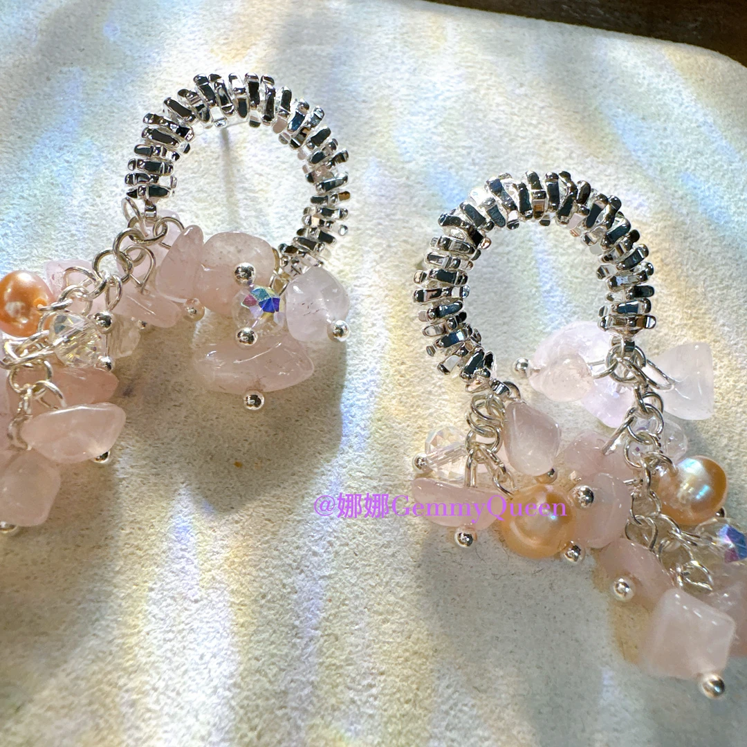 铜合金仿水晶耳饰 娜娜GemmyQueen耳环GQ06131