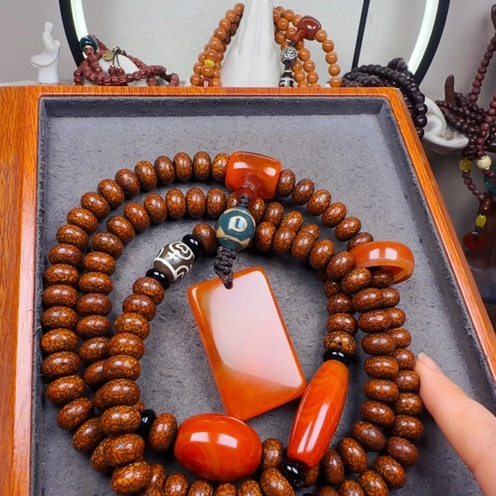 星月菩提吊坠脖挂