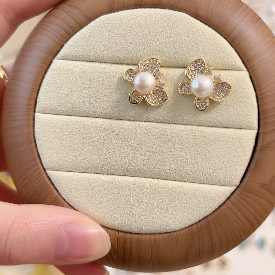 淡水珍珠原创手作银S925镶嵌