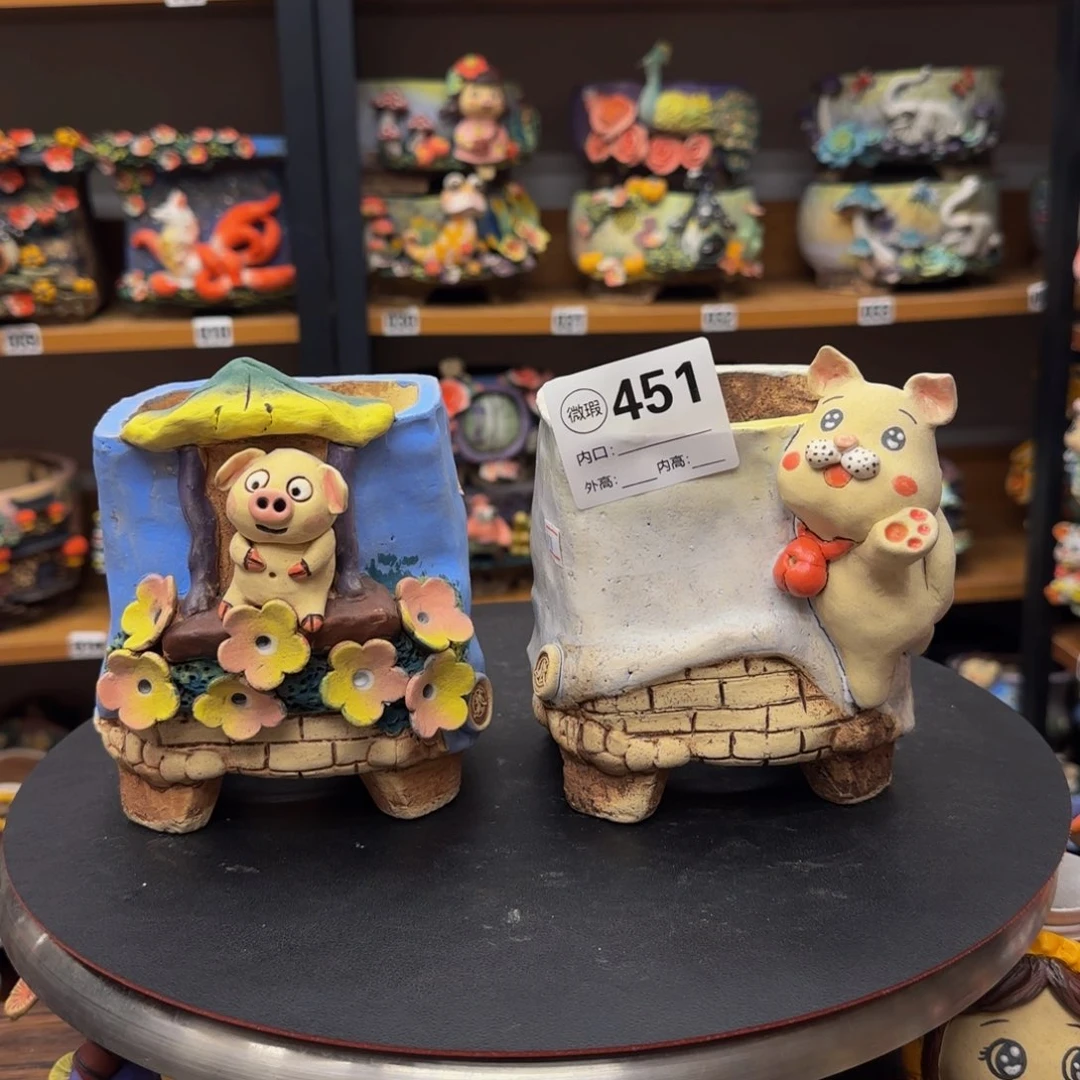 【闪购商品】粗陶手捏