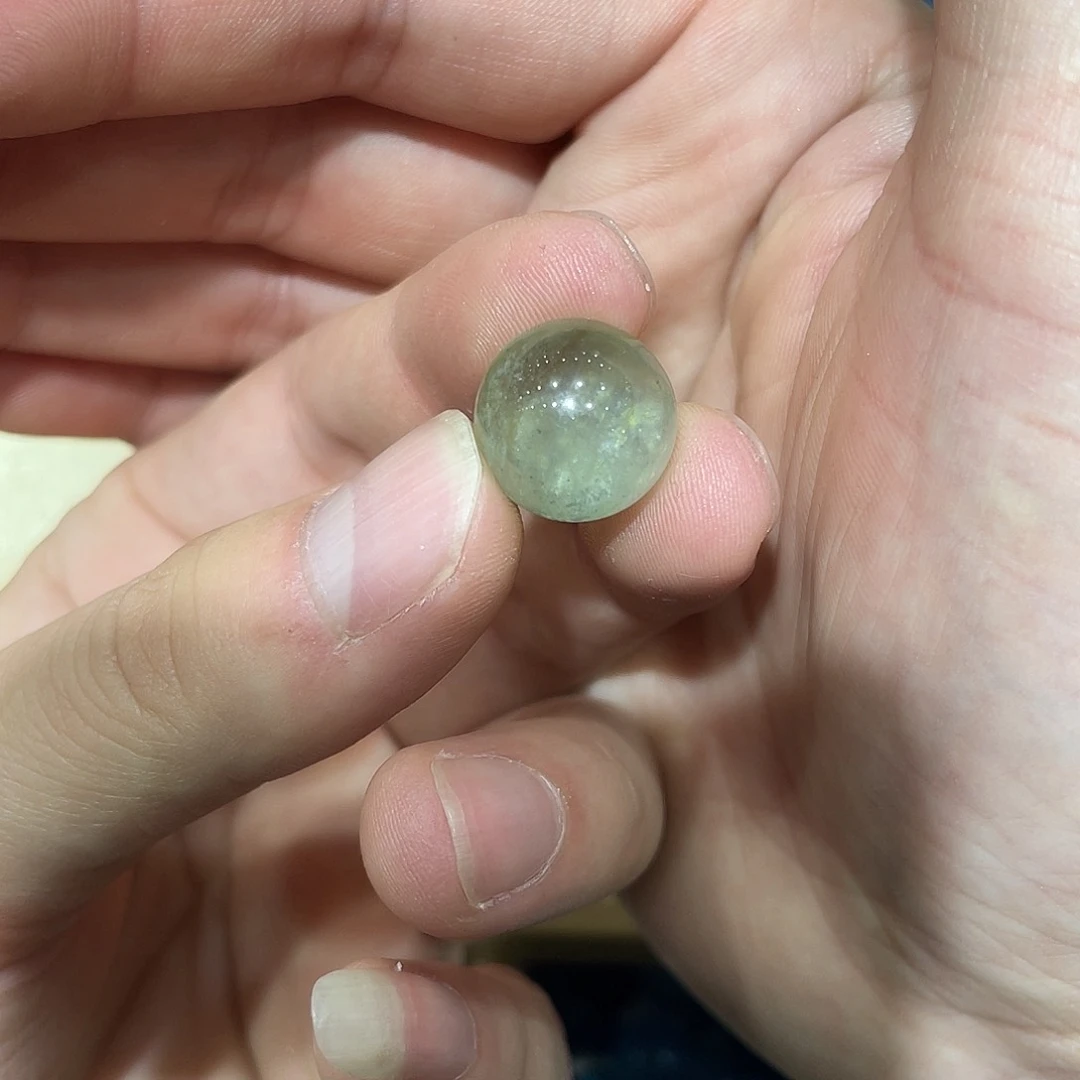 水晶珠宝半成品未镶嵌泛*吖打孔，不退不换