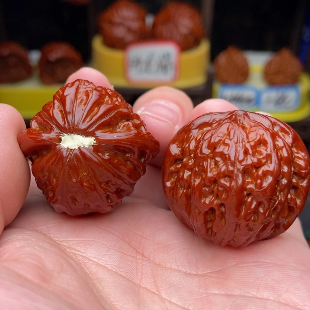 吊坠文玩核桃35铁锤