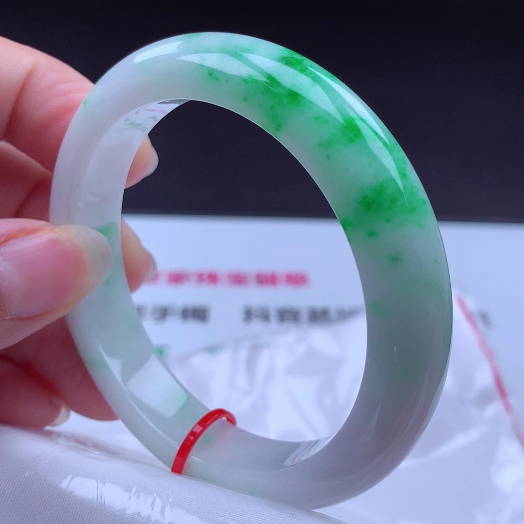 翡翠未镶嵌手镯手镯001998