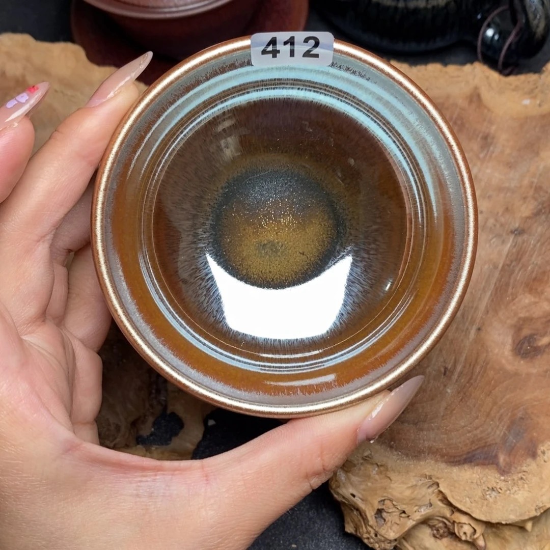 茶盏建窑建盏主人杯412