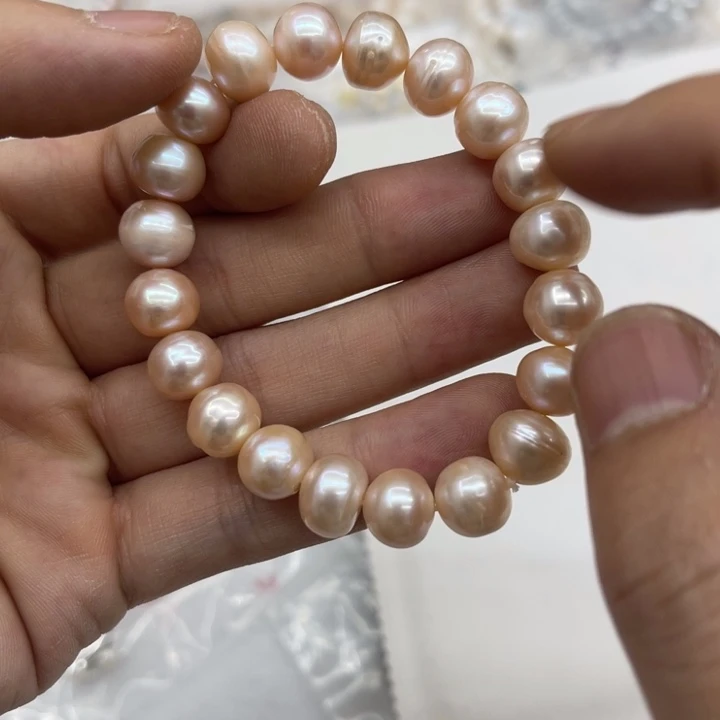 淡水珍珠未镶嵌颈饰001107