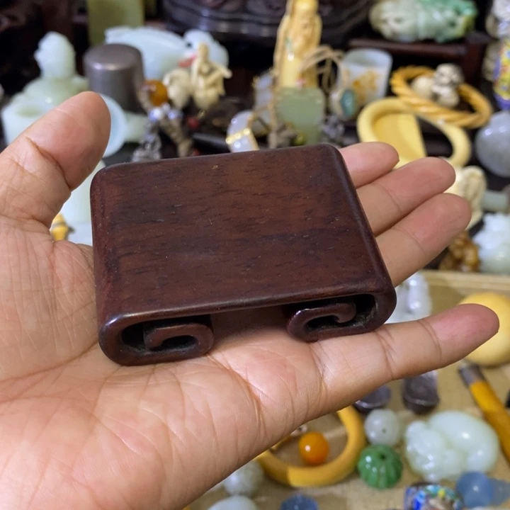 紫檀木类端景台精品小件精品小件