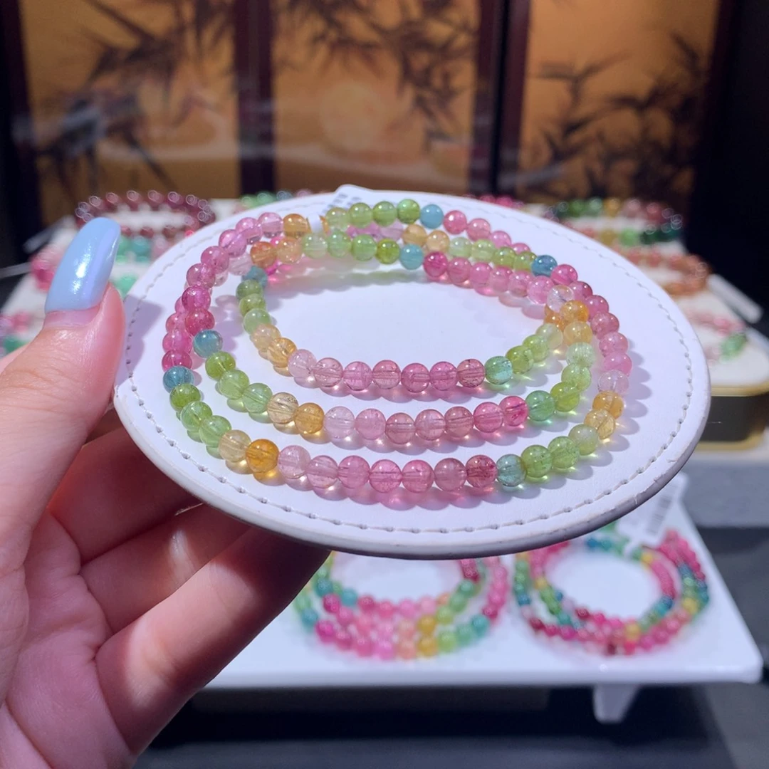 未镶嵌手链碧玺碧玺