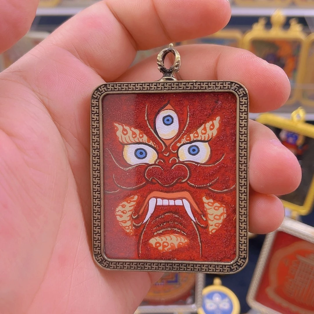 青海热贡纯手绘唐卡