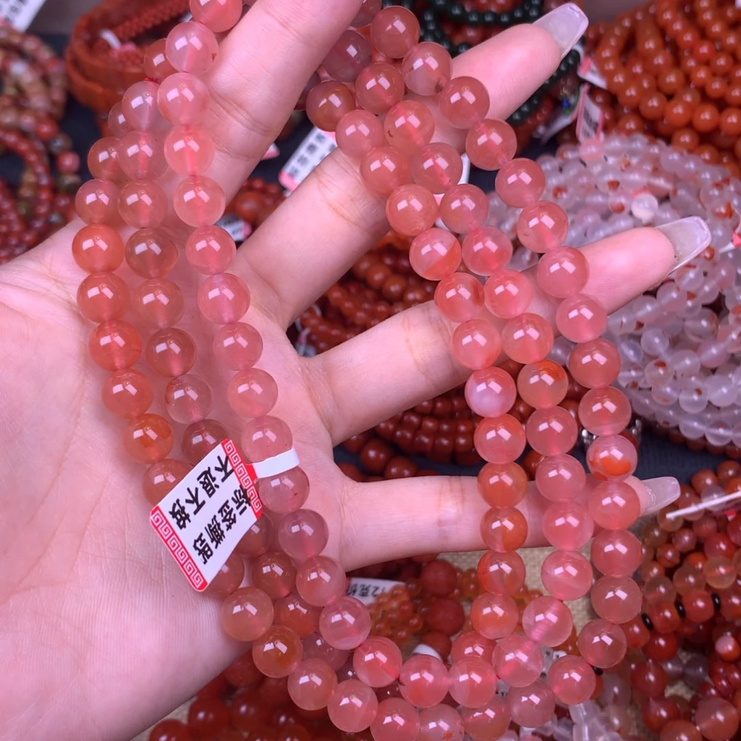 未镶嵌手链南红玛瑙卡8