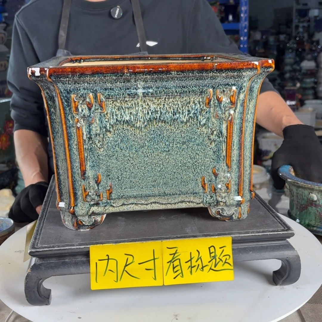 一风堂石湾花盆 内21*16