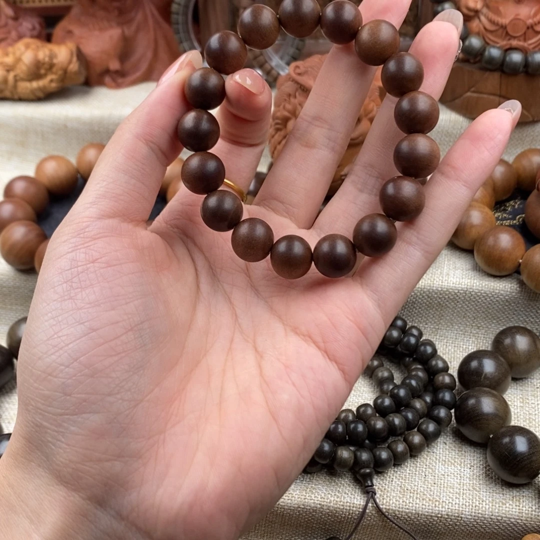 手串/手链檀香木迈索尔，老山檀香，奶香1.2