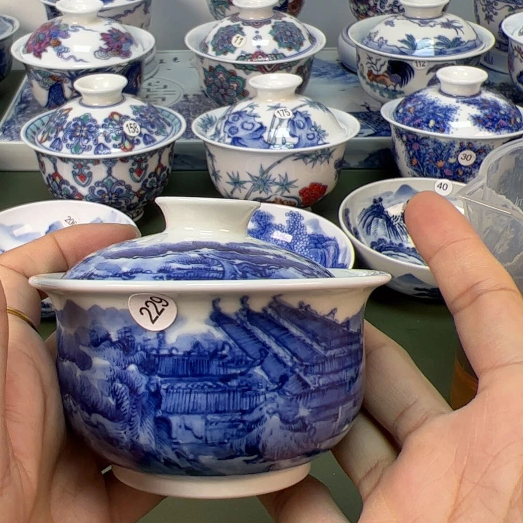 木木景德镇纯手绘茶具229