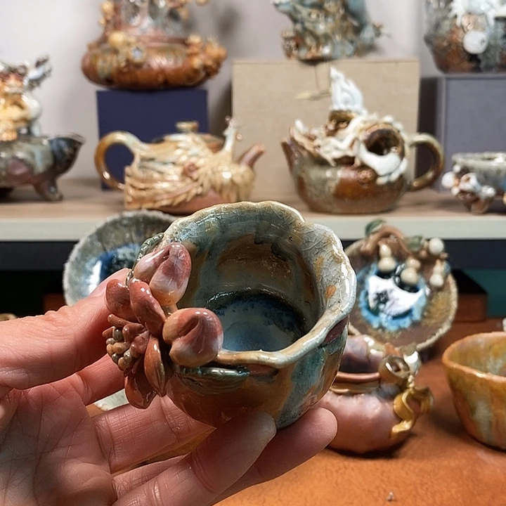 瓷片今天晚上好开心好