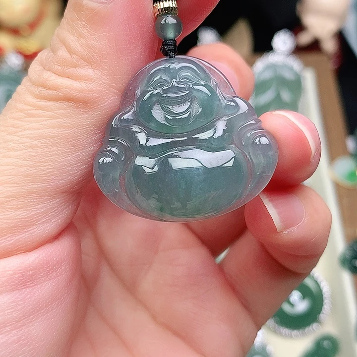 颈饰未镶嵌翡翠吊坠