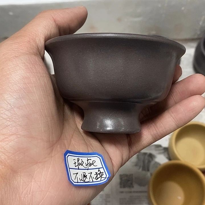 紫砂茶杯瑕疵不退不换