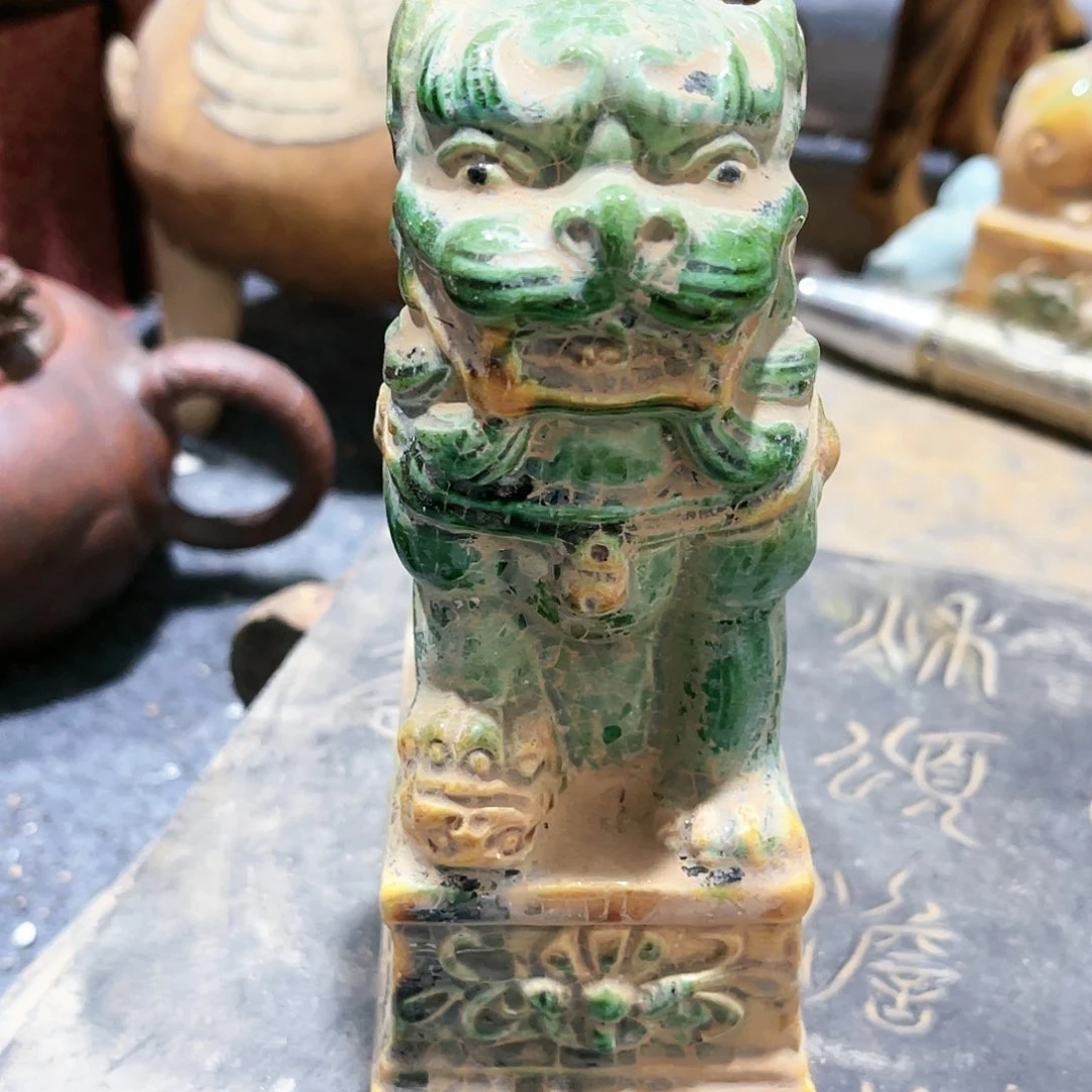 瓦当摆件摆件茶桌茶台陶瓷陶