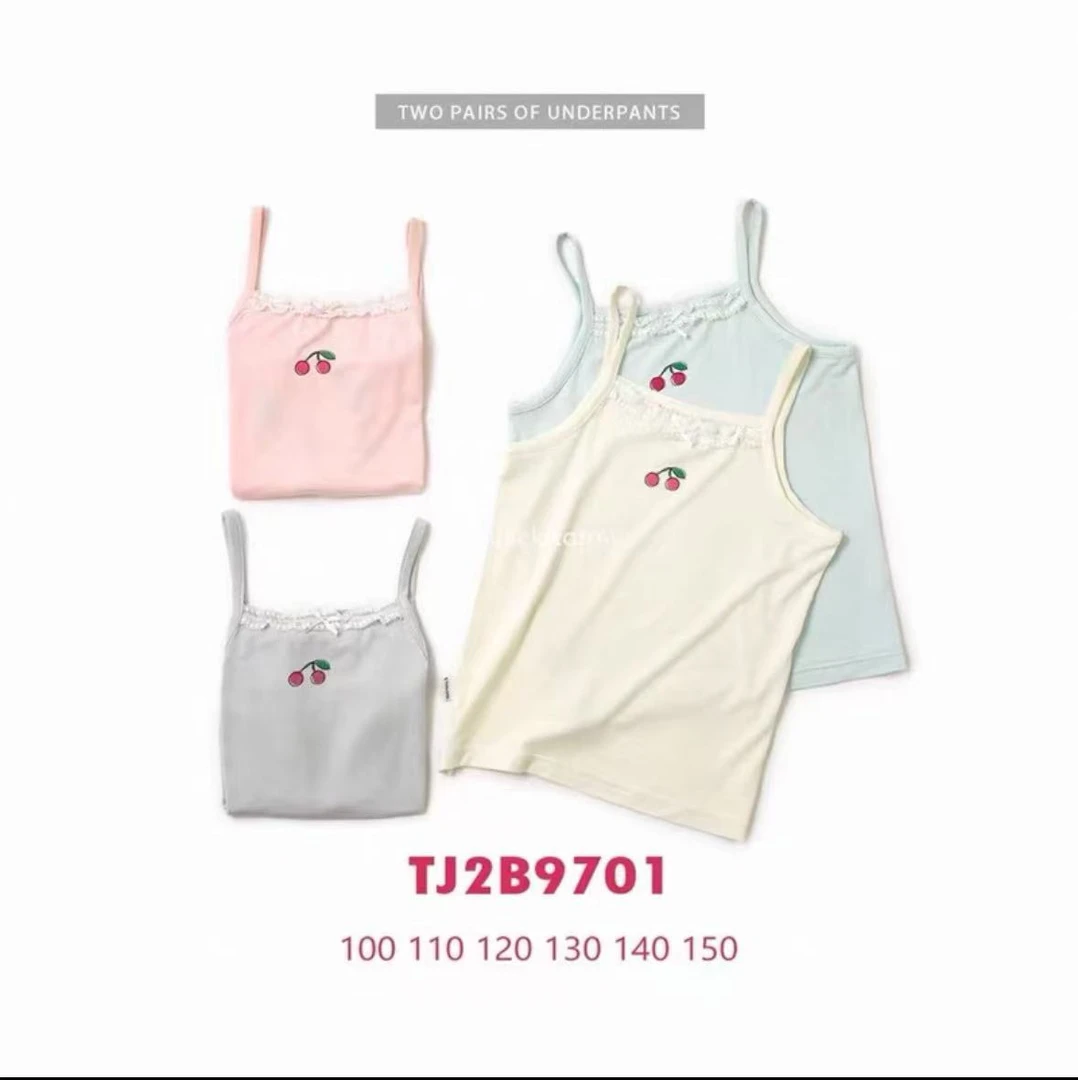 【可爱小樱桃】小黑托尼夏季新款女宝背心