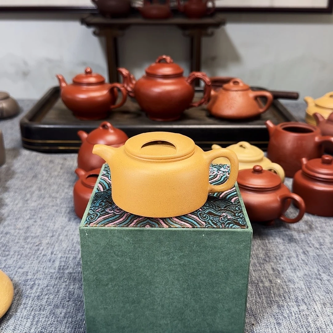 茶壶紫砂全手工紫砂壶牛盖
