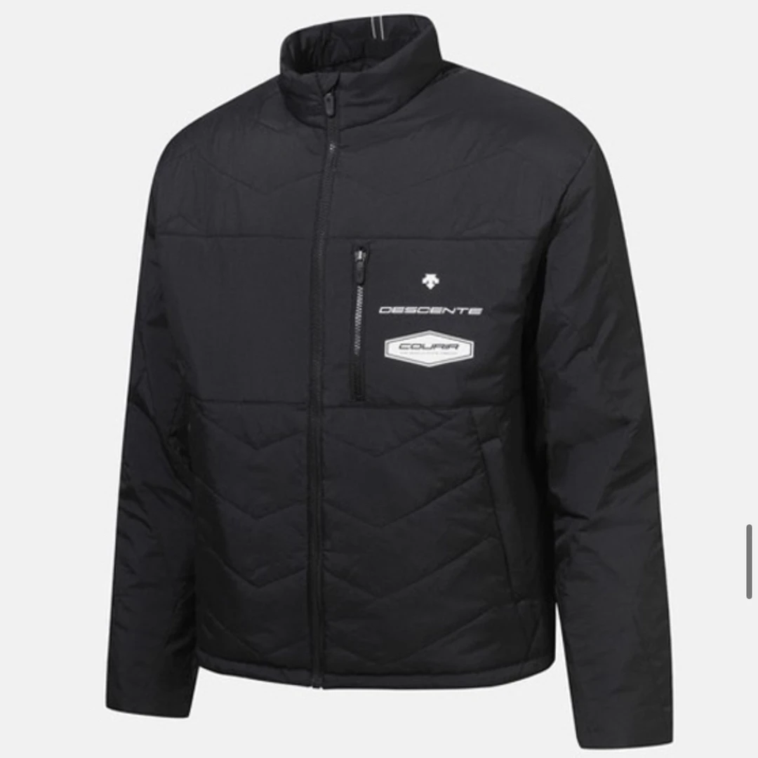 DESCENTE/迪桑特 福利款COURIR联名款高端商务立领棉服夹克外套