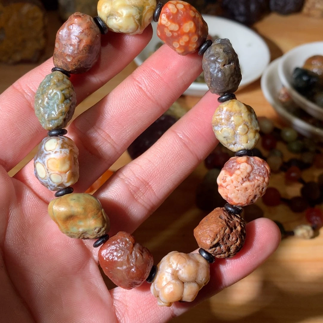 玛瑙/玉髓未镶嵌手链