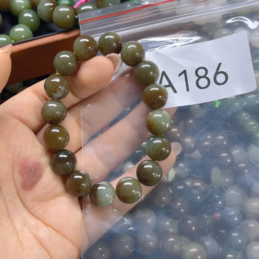 未镶嵌手串和田玉玉*
