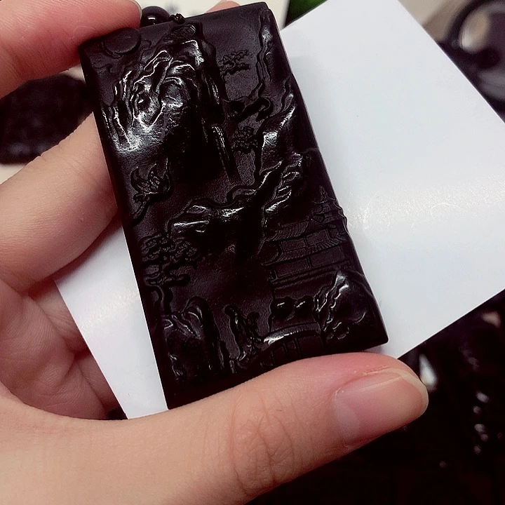 天然a货钢琴黑特色题材挂件