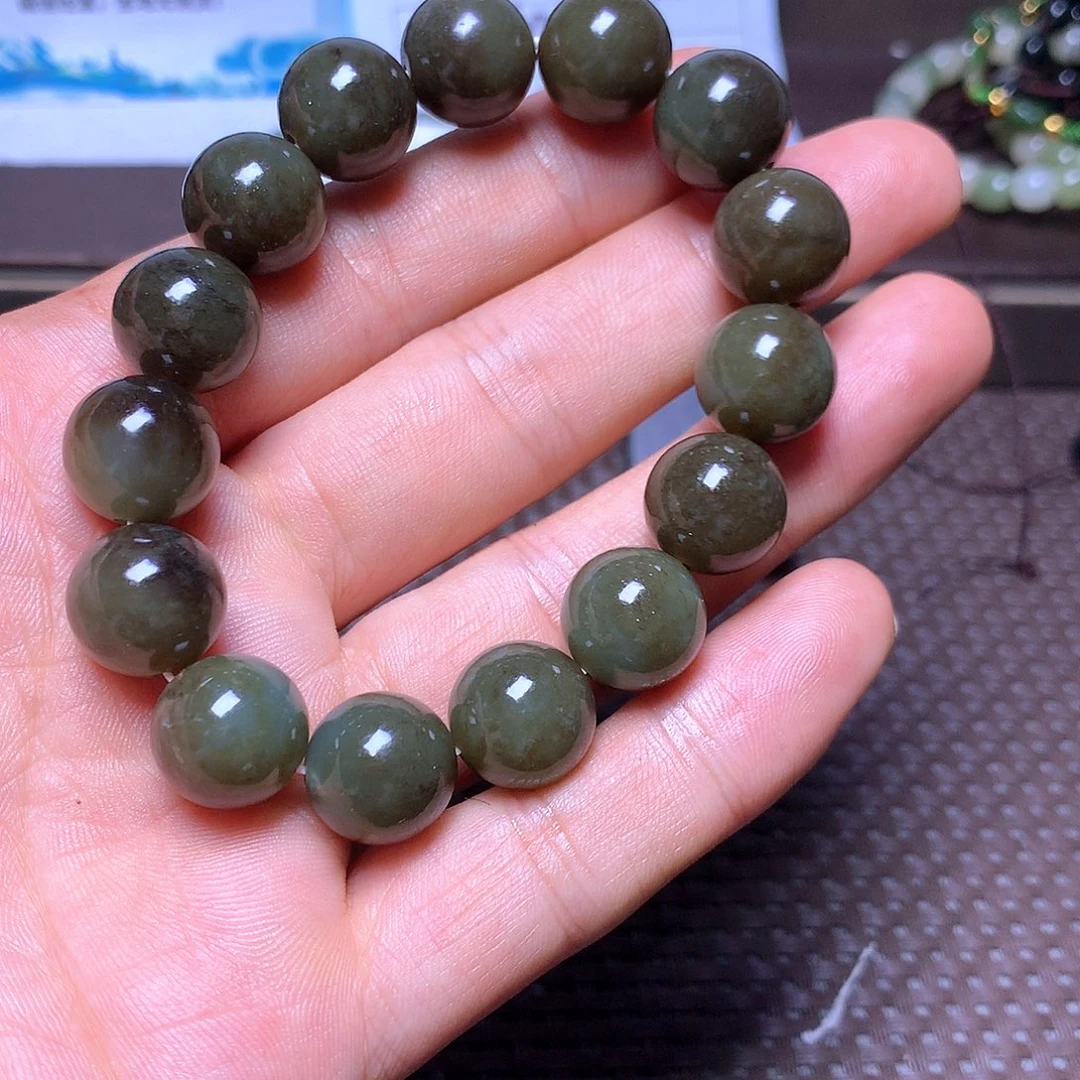未镶嵌手串和田玉14