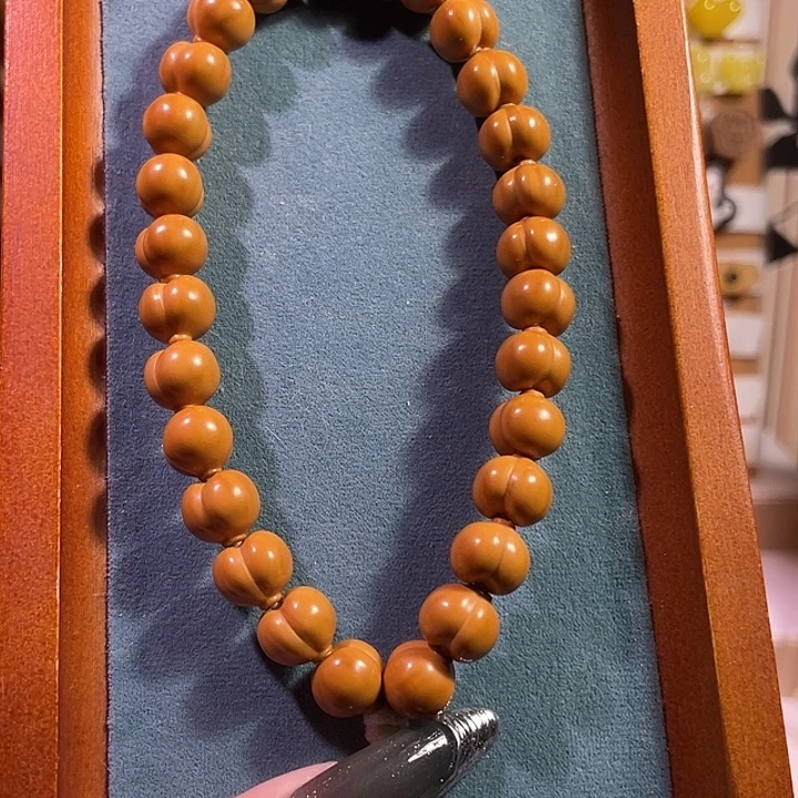 猴头核桃手串手工小馒头屁桃卡10